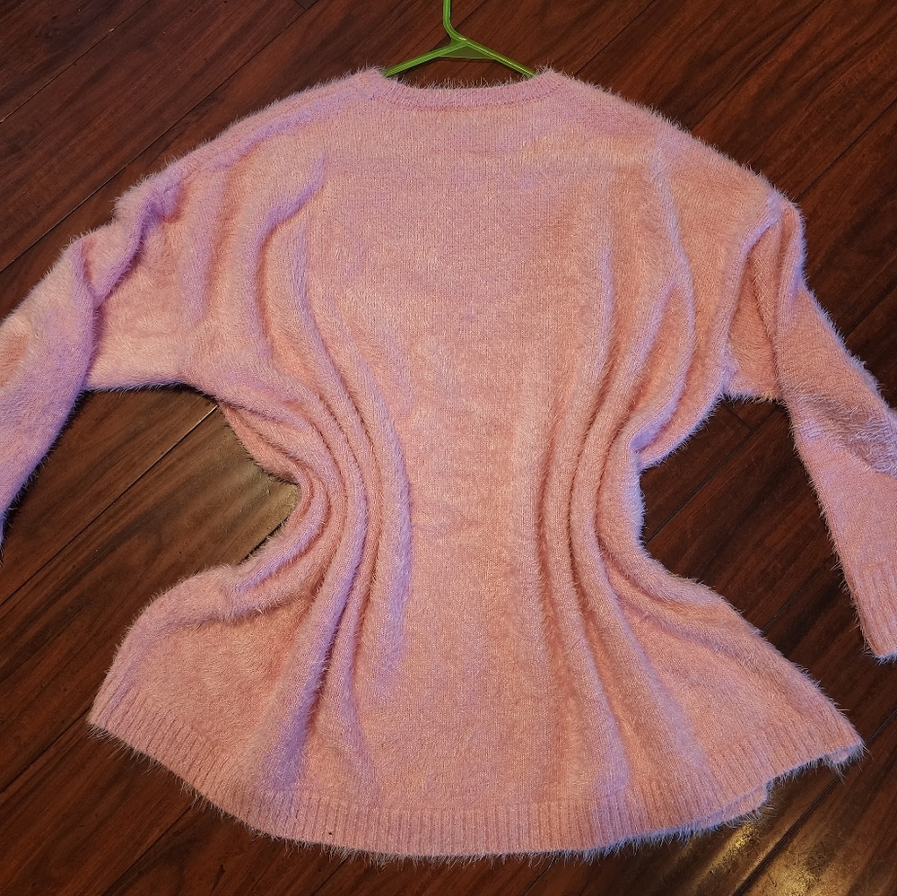 Show Me Your MuMu Soft Pink Crew Neck Sweater - Picture 8 of 10
